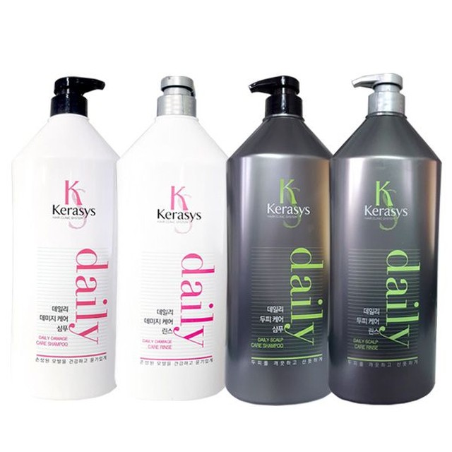애경 케라시스 데일리 두피 데미지 케어 샴푸린스 1.5L x 2개 대용량