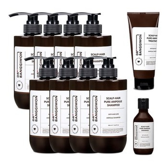 [닥터방기원] 모두맑음 볼륨샴푸480ml 8개+트리트먼트200ml 1개+여행용볼륨샴푸100ml[이마트몰]