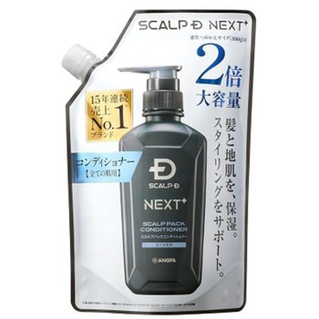 [기타] 두개골 D 다음 플러스 SCALP NEXT+ 남성 컨디셔너 리필 대용량 2배 히알