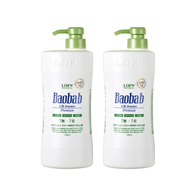 21차 건성 약산성 일반두피용 샴푸 1000g 2개