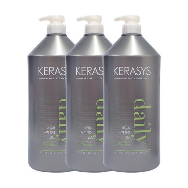 [미쟝센]케라시스 두피 클리닉 린스 1500ml (대용량) x3