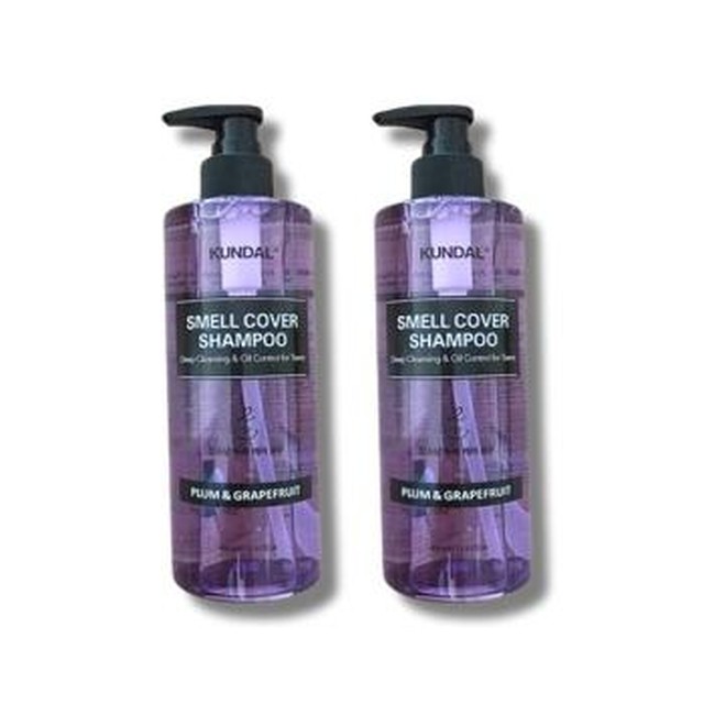 [셀러허브] [영양친구] 쿤달 올데이 스멜커버 청소년샴푸 플럼앤그레이프프룻 400ml 2개 (S51627509)[이마트몰] [51627509]