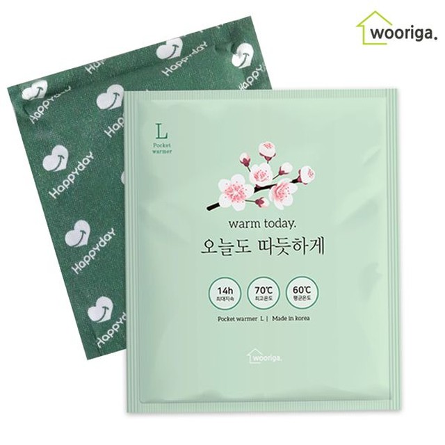 우리가스토리 스페셜에디션 국내생산 핫팩 100g 30팩 포켓용 손난로