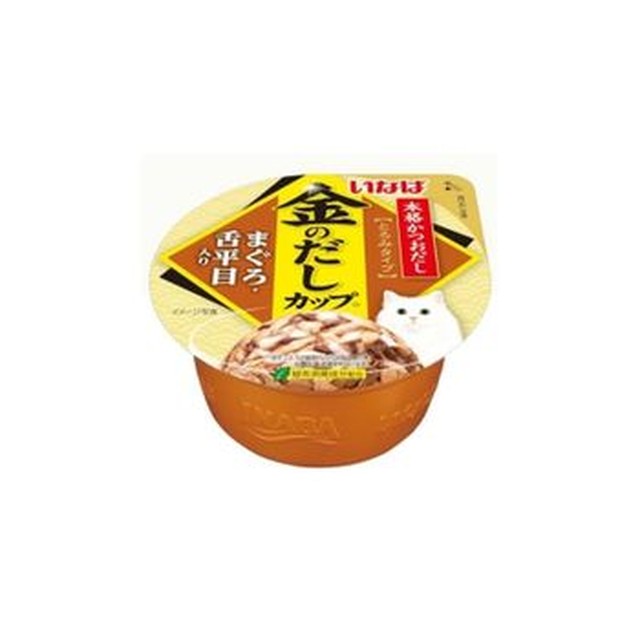 이나바 고양이 간식 금빛육수 참치 가자미 70g 습식 파우치 묘용 WFPNDJK