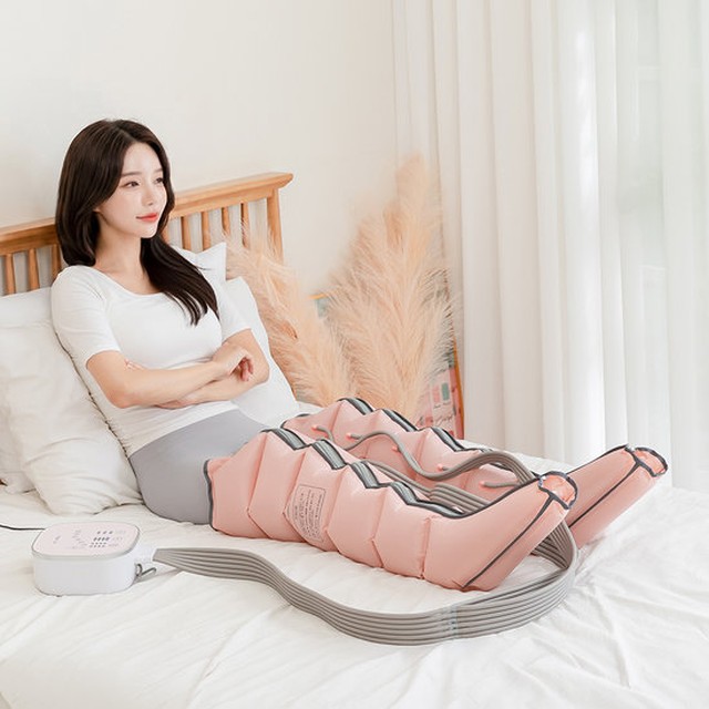 닥터웰 다리 공기압 마사지기 종아리 발 장화 안마기 6구 에어미 (본체+다리)