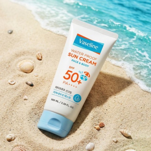[보리보리] 애경 애경 바세린 워터프루프 선크림 100ml SPF 50+ PA++++ 지속내수성