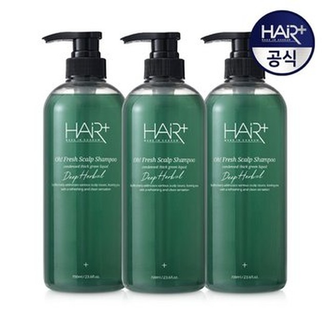 [기타] 오프레시 딥 허벌 스캘프 건성 두피 쿨링 탄력 샴푸 700ml x3 (탈모완화)[이마트몰]