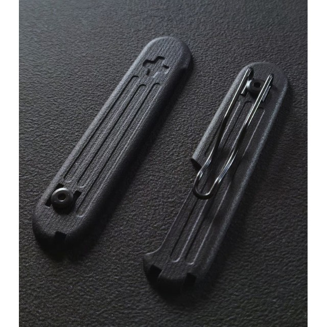 클립이 있는 수제 섬유화 나일론 핸드 저울, Victorinox 스위스 아미 나이프 체중계, 91mm SAK 저울, 1 쌍