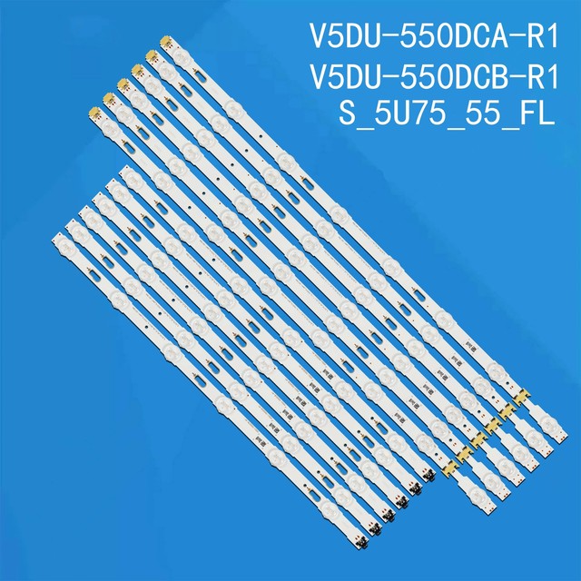 UE55KU6170U UE55KU6050 UE55KU6095 UN55MU6300 UN55KU6290 -55INCH-L-8EA R-8EA UA55KUC30 UE55MU6122K용 LED 백라이트 스트립
