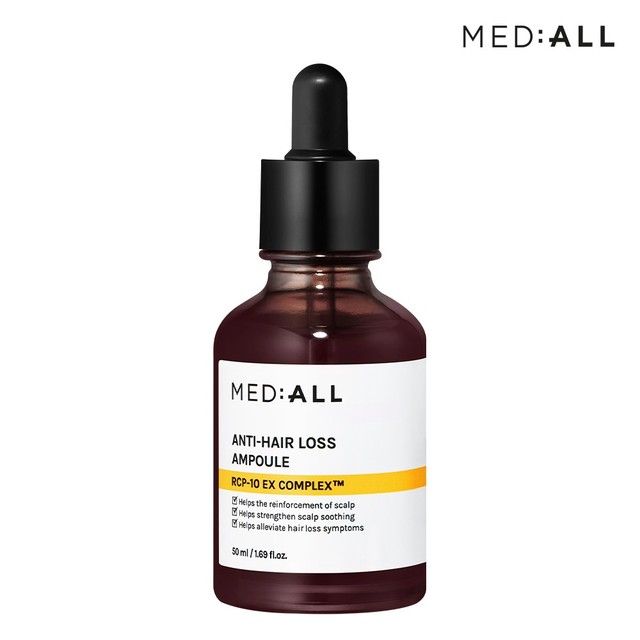 메디올 안티헤어로스 탈모케어 두피진정 비듬완화 두피 앰플 50ml