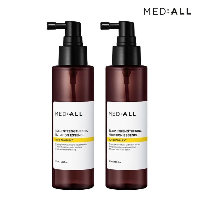 메디올 탈모케어 쿨링 저자극 헤어토닉 뉴트리션 에센스 120ml 2개