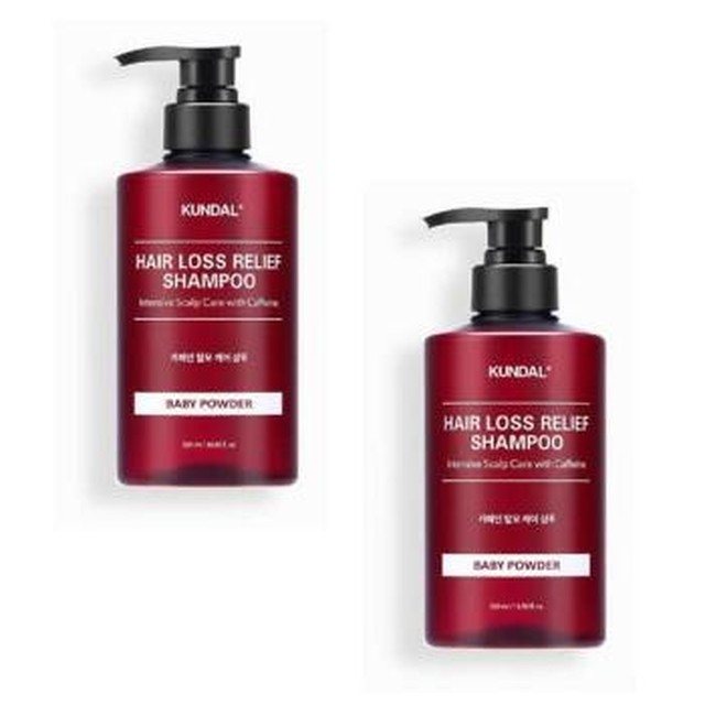 [셀러허브] 쿤달 카페인 탈 모샴푸 베이비파우더 500ml x 2개 향기로운 촉촉한 모발 영양공 (S41300497A)[이마트몰] [41300497]