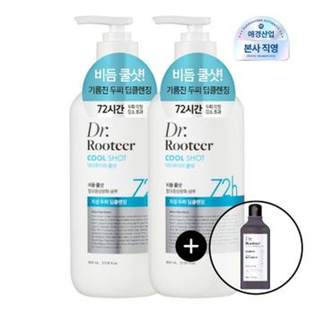 [케라시스] 케라시스 닥터루티어 비듬쿨샷 지성두피샴푸 800ml 2개 + 180ml [이마트몰]
