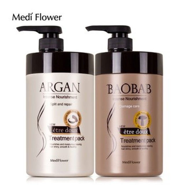 [메디플라워] 메디플라워 대용량 아르간+바오밥 헤어팩 1000ml[이마트몰]