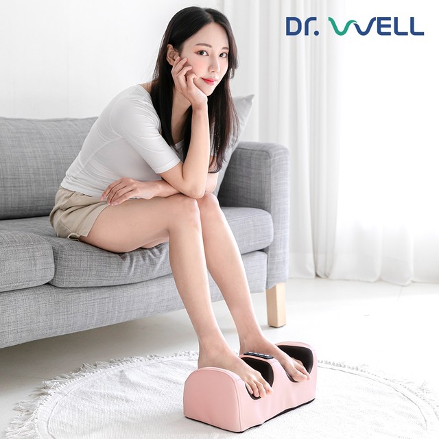 닥터웰 발마사지기 온열 롤링 종아리 안마기