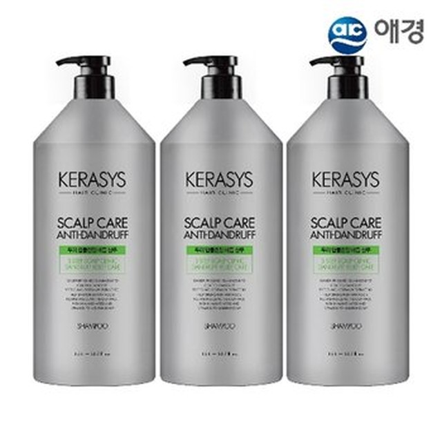 [기타] 케라시스 두피 딥클렌징 비듬 클리닉 약산성 샴푸 1.5L X 3개[이마트몰]