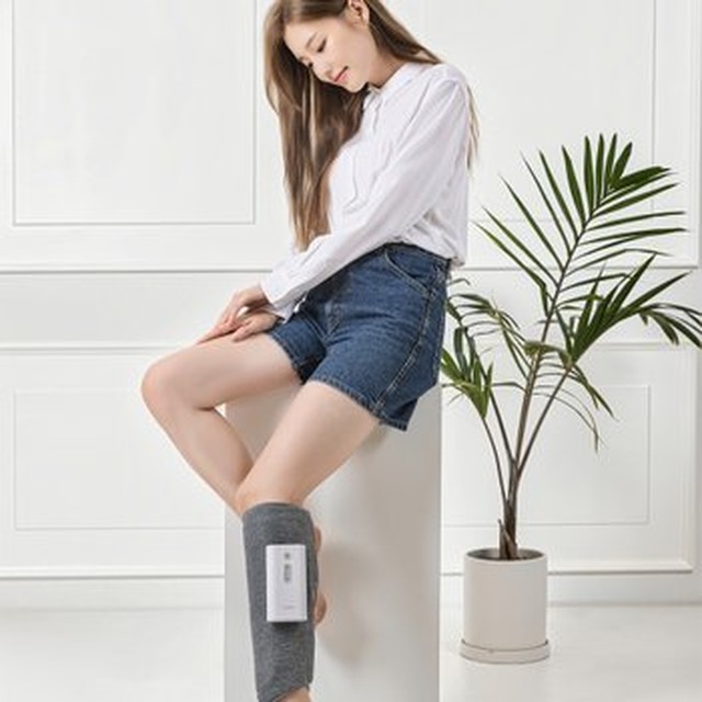 2개세트 칼리 무선 종아리 마사지기 공기압 온열 다리 안마기