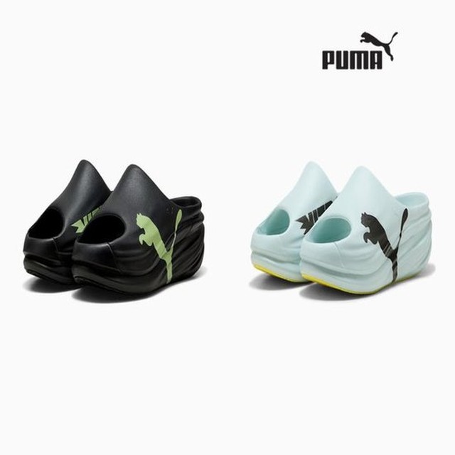 매장정품 푸마 PUMA 여자슬리퍼 커플샌들 언와인드 나이트로 캣 액티브 12 13 남성용 경량 쿠션 스포츠 슬라이드 슬리퍼