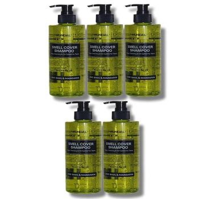 [셀러허브] 쿤달 올데이 스멜커버 청소년 샴푸 라임 바질 앤 만다린 400ml 5개 (S51575062)[이마트몰] [51575062]