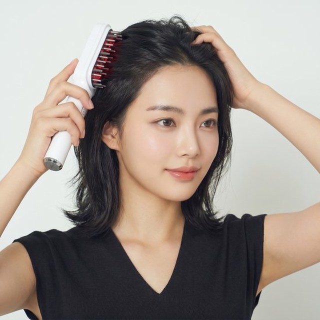 펄케어 헤어 갈바닉 모발 케어 두피 마사지기 탈모 관리 헤어 앰플 탈모 용액 도포기 (정가 190,000원)