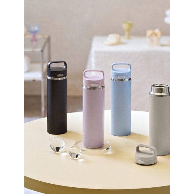 써모스 보온보냉 캐리 핸들 텀블러 JOW-600K (600ml) 식기세척기용 키친 텀블러
