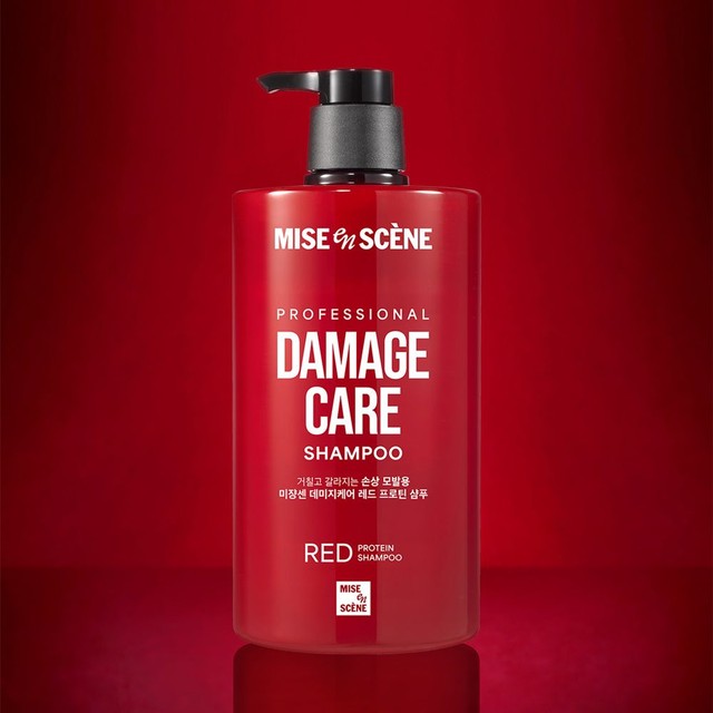 아모레퍼시픽 미쟝센 데미지케어 레드 프로틴 샴푸 1000ml