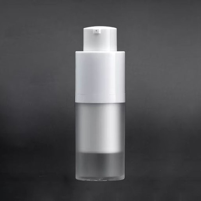 바이챈스 여행용 에어리스 펌핑 용기 샴푸 통 핸드 크림 스킨 로션 펌프 공병 15ml