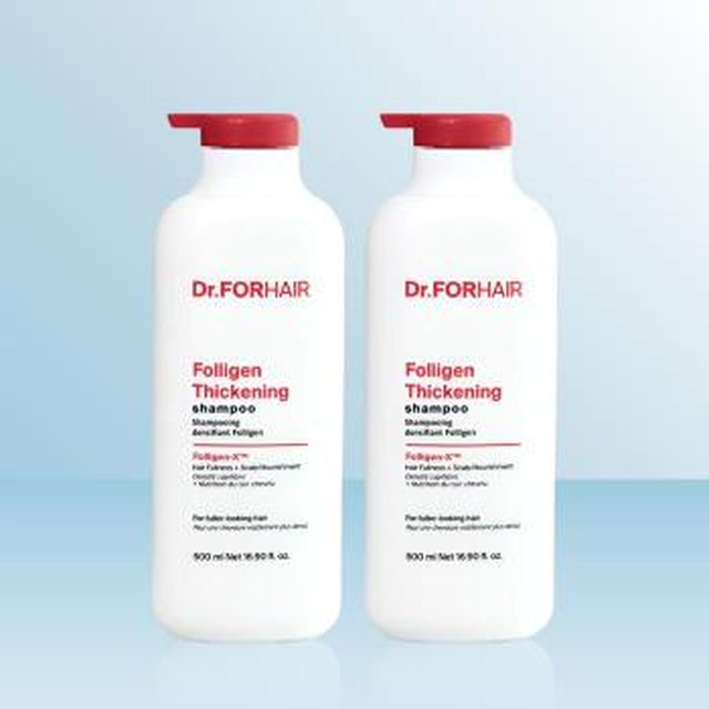 [셀러허브] 닥터포헤어 저자극 볼륨강화 탈모샴푸 폴리젠 씨크닝 샴푸 500ml x 2개 iuy (S46760463)[이마트몰] [46760463]