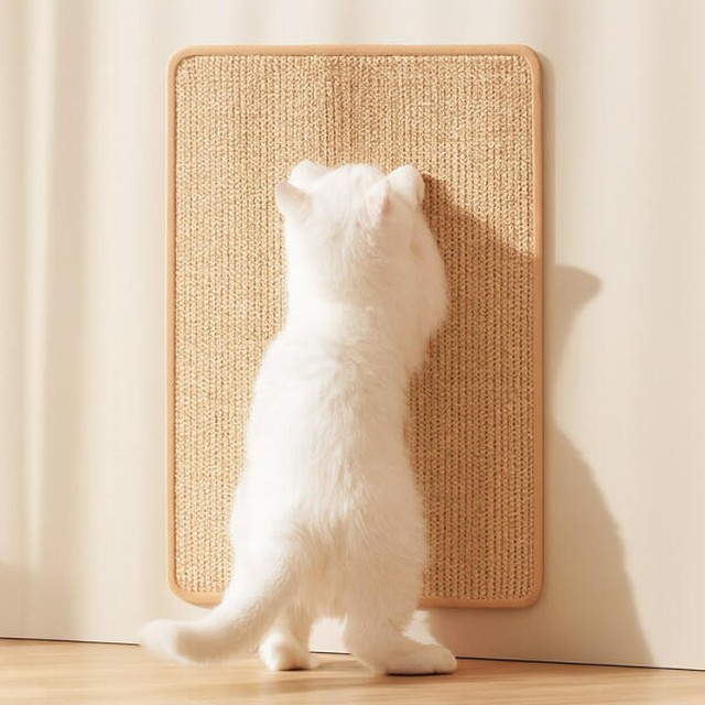 다데 벽부착 고양이 스크래쳐 사이잘 매트 50x90
