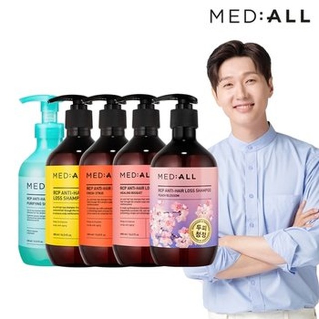 [기타] 메디올 두피 청정 탈모 비듬 완화 약산성 샴푸 480ml 2개 5종 택1