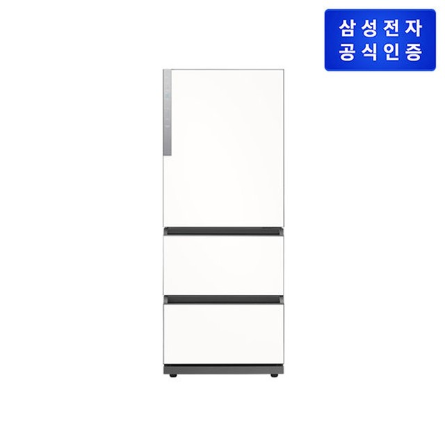 삼성 비스포크 김치플러스 RQ33DG71J3EW 3도어 프리스탠딩 328L
