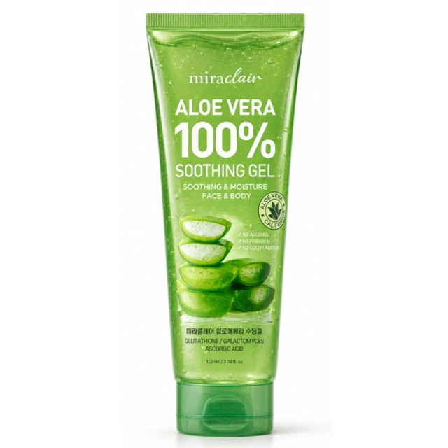 휴대용 순도100% 알로에베라 수딩젤 촉촉 수분보습 무알콜 진정 쿨링겔 100ml
