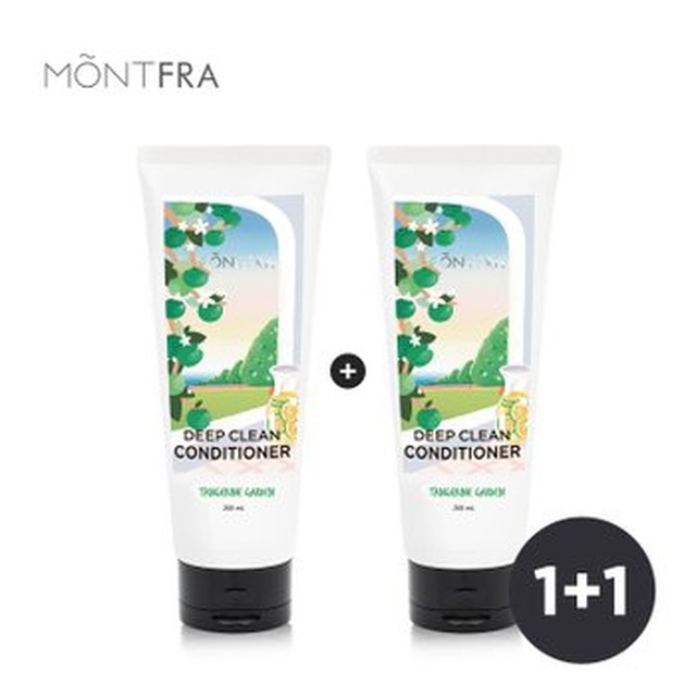 [몽프라] 1+1 사춘기 초등학생 청소년 딥클린 컨디셔너 200ml [[몽프라] 향기 가득 키즈 바디워시 500mL 1+1]