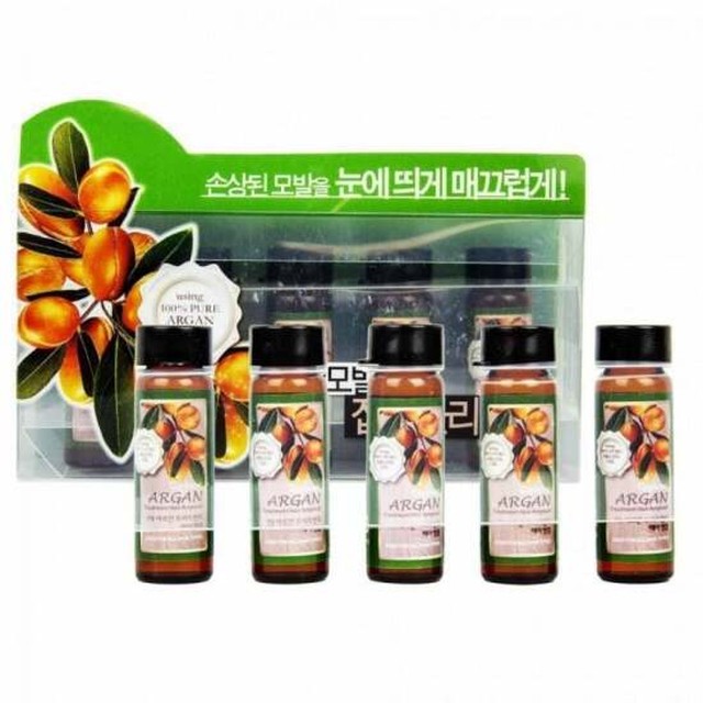아르간 오일 헤어 앰플 모발 영양 집중 케어