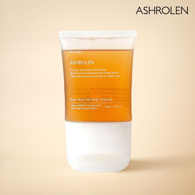 애쉬로렌 탈모완화 맥주효모 바이탈 스칼프 앰플 100ml