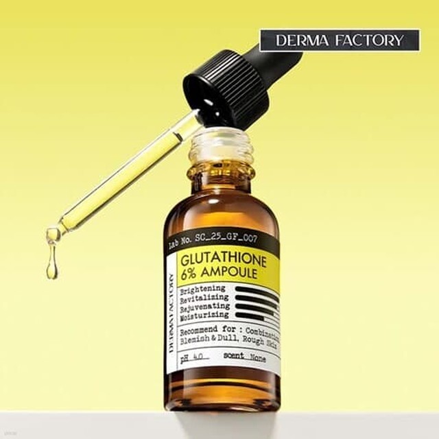 [더마팩토리] 비건인증 글루타치온 6% 앰플 30ml
