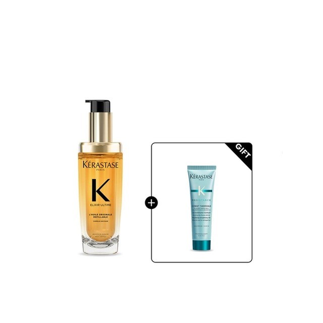 케라스타즈 [케라스타즈] 엘릭서 얼팀 오리지널 헤어오일 75ml (+시몽 테르미크 30ml) 헤어케어 헤어에센스 오일 미스트