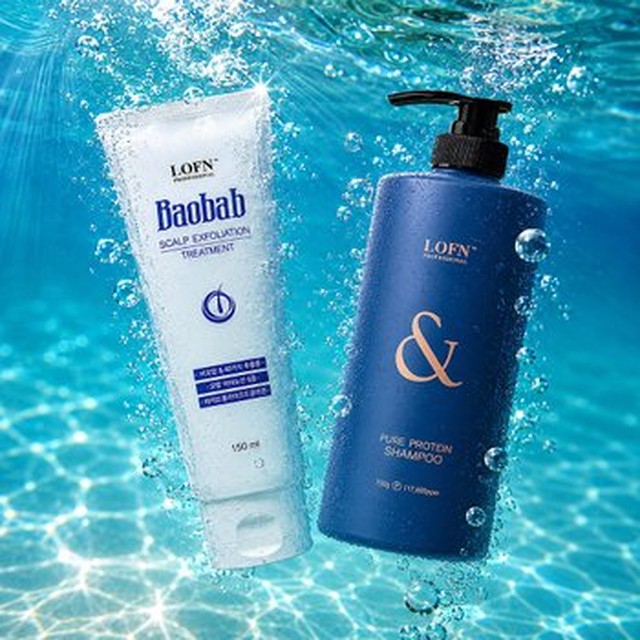 [로픈] 로픈앤 퓨어 프로틴 단백질 샴푸 750g + 두피 각질 제거 스케일링 젤 150ml[이마트몰]