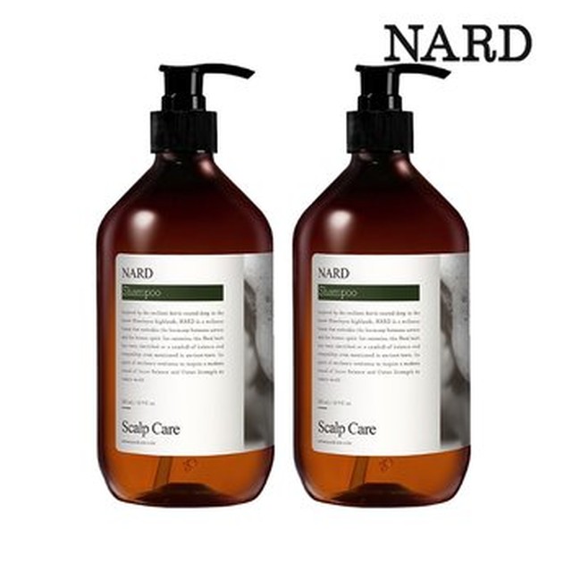 [부케가르니] 히말라야 허브 나드 두피 비듬 딥클렌징 가려움 케어 샴푸 500ml x2개[이마트몰]