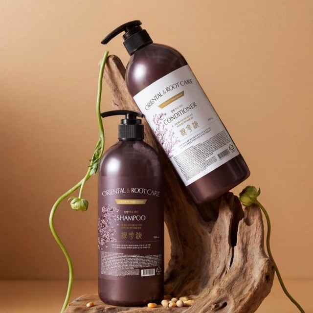 PEDISON 한방 뿌리 샴푸 & 뿌리 컨디셔너 750ml 두피케어 대용량