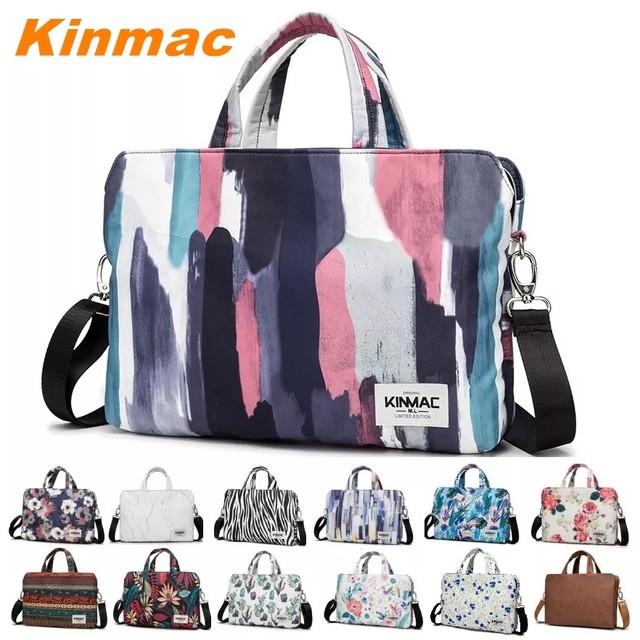Kinmac 브랜드 레이디 노트북 가방 13,14,15,15.6,13.3 인치, 여성 어깨 핸드백, 메신저 케이스, 맥북 에어 프로 드롭십, KC22