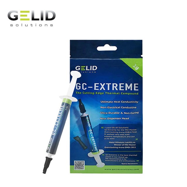 GELID GC 익스트림 PC CPU 방열판 팬 그래픽 카드 실리콘 그리스, CPU 쿨러 CPU 냉각 패드용 열 전도성 8.5W MK