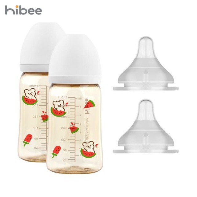 하이비 PPSU 젖병 170ml 젖꼭지포함 트윈팩