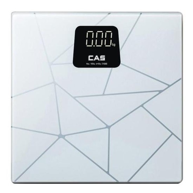 스마트체중계 CAS 카스체중계 LED 디지털 체중계 (화이트) (X24)