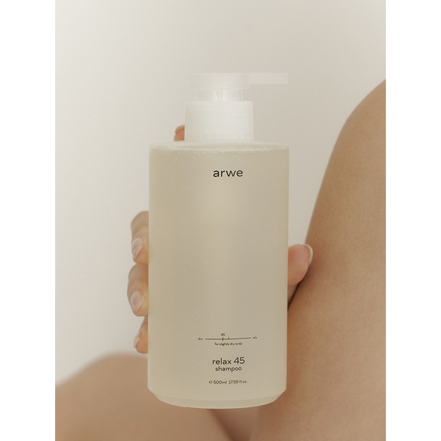 아르베 릴렉스 45 약건성 샴푸 500ml 헤어케어 샴푸 린스