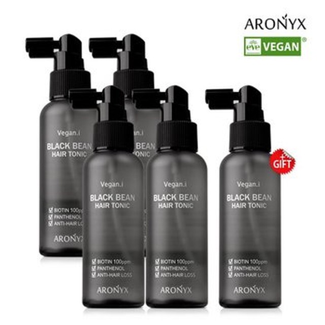 [기타] [유통기한 임박] 비건아이 블랙빈 탈모 헤어 토닉 100ml 4+1[이마트몰]
