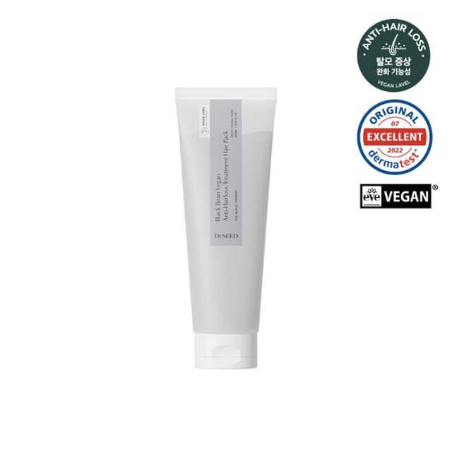 닥터시드 블랙빈 비건 탈모 트리트먼트 헤어팩 250ml