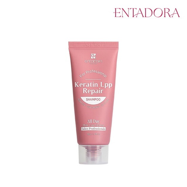 [엔타도라] 미용실 극손상모, 단백질케어 물미역 글라이신 샴푸 30ml 1개