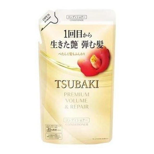 [기타] 동백 TSUBAKI 무 볼륨 수리 헤어 컨디셔너 300mL 리필용