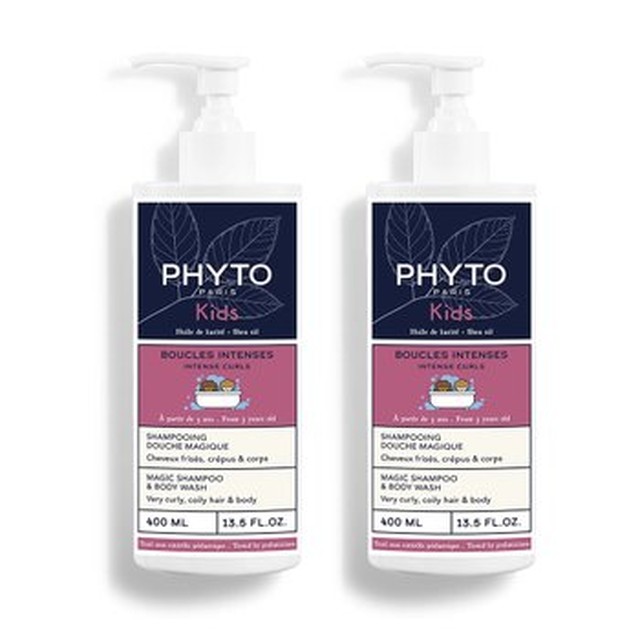[기타] Phyto 피토 미스 피토스페시픽 매직 디탱글링 샴푸 어린이 곱슬 부스스 모발 400ml 2개[이마트몰]